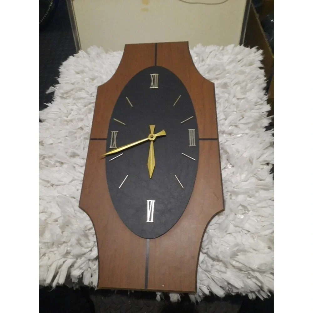 Mid-Century Wood Kienzle Wall Clock‎ Made In Germany